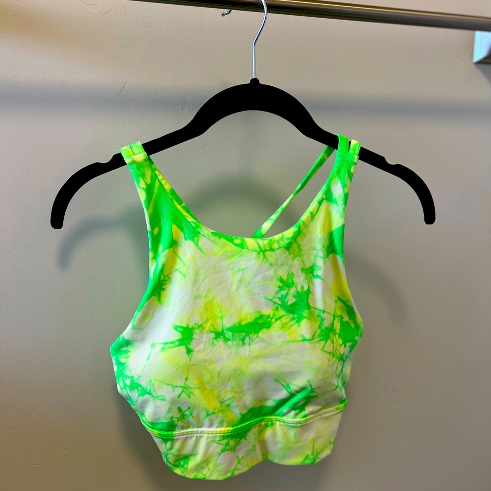 Lululemon. High energy longline bra. Size 6